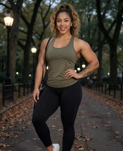 Priscila, 32, a fictional AI woman